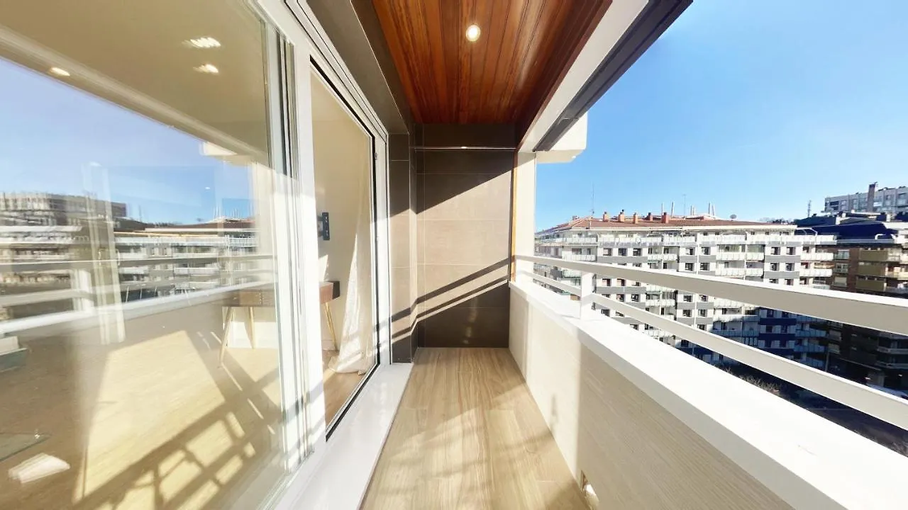 Miramar Luxurious Flat, 3 Double Rooms, Free Parking, Terrace, Completely New San Sebastian 0*,  Spain